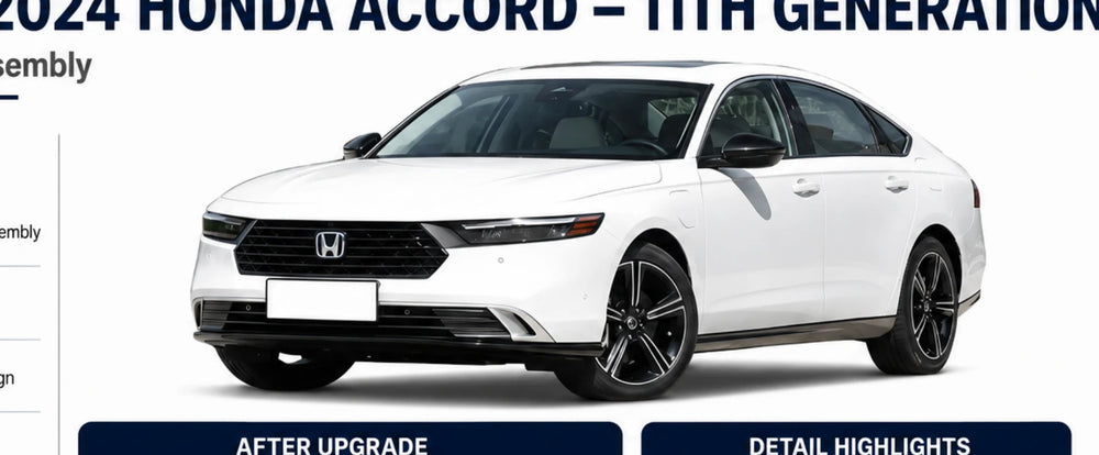 AP-016 Honda Accord - 11th Generation RS7-Style Taillight Assembly - product focus
