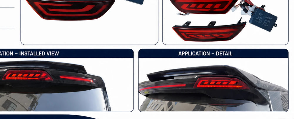 AP-046 Denza D9 Front Guide Light - application detail