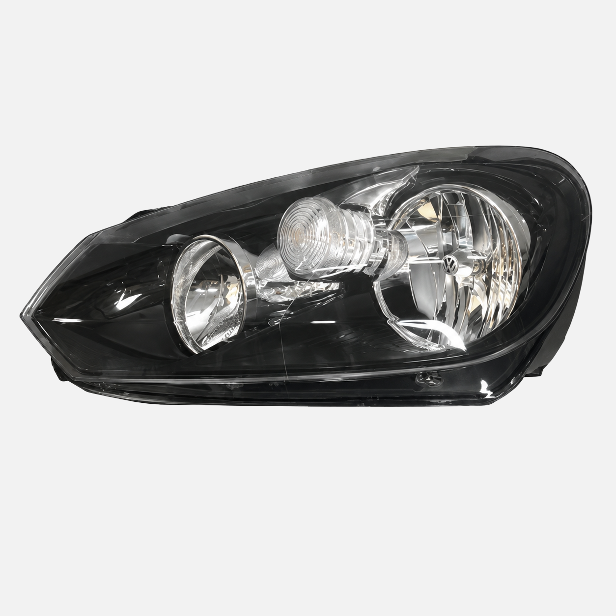 FANCHANTS replacement halogen headlight assembly for Volkswagen Golf 6 2009-2012 front view product image 1