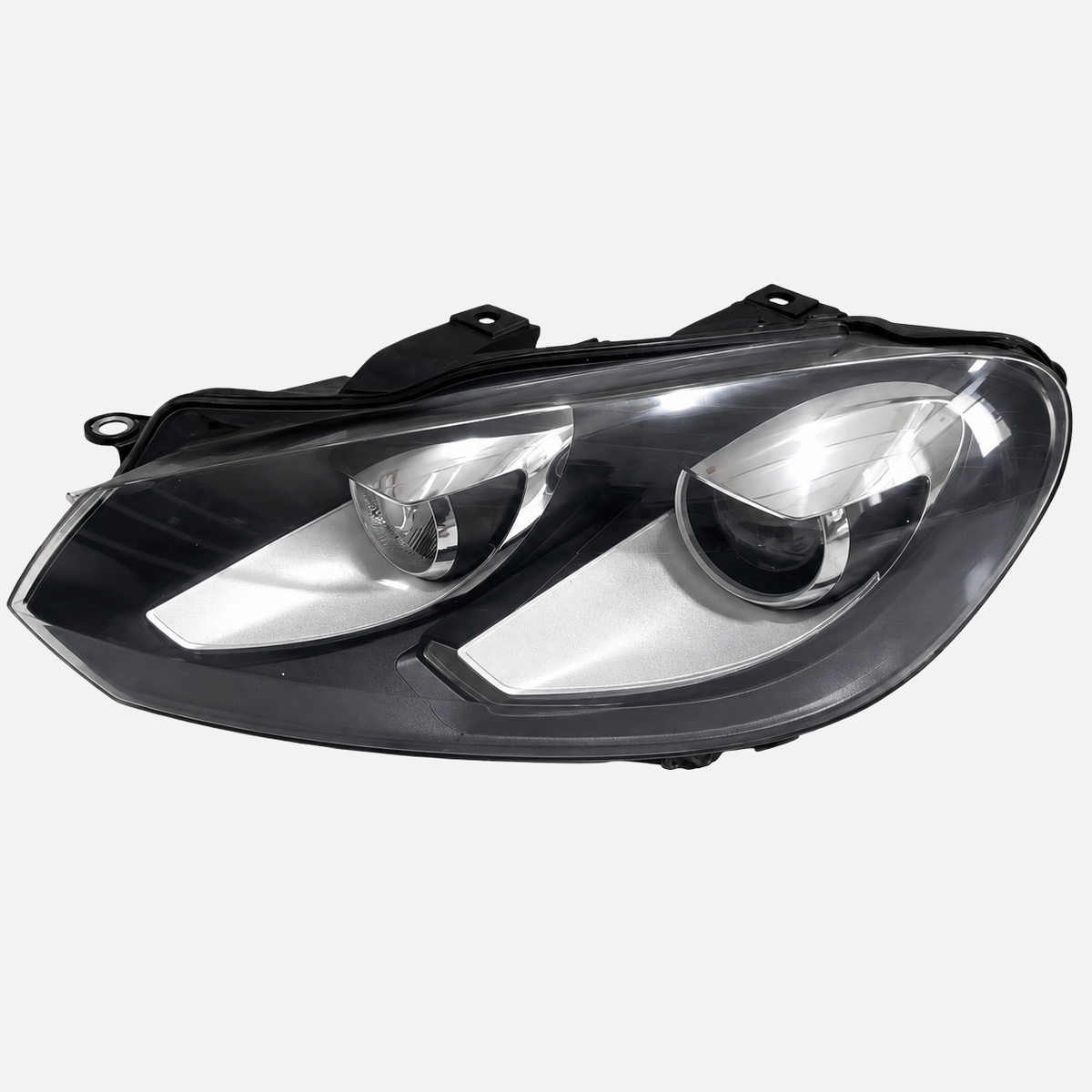 FANCHANTS replacement HIGH-configuration headlight assembly for Volkswagen Golf 6 2009-2012 front view product image 1