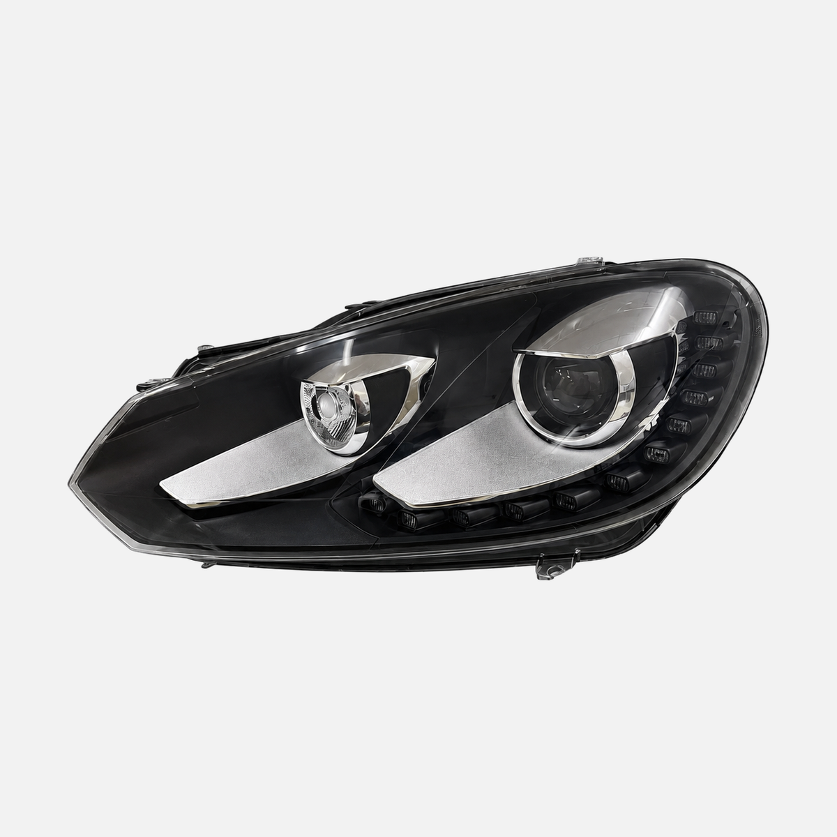 FANCHANTS replacement anniversary-configuration headlight assembly for Volkswagen Golf 6 2009-2012 front view product image 1