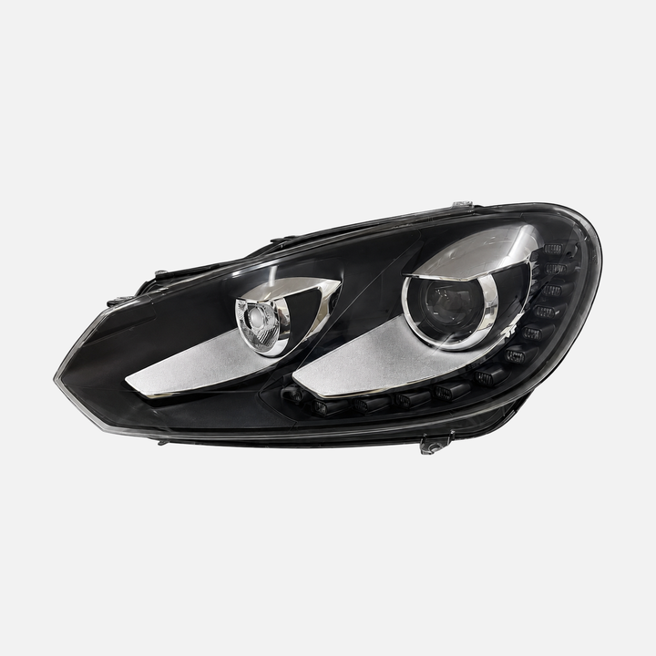 FANCHANTS replacement anniversary-configuration headlight assembly for Volkswagen Golf 6 2009-2012 front view