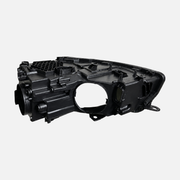 FANCHANTS high-configuration headlight housing for Volkswagen Golf 6 2009-2012, rear-shell product view for openings and mounting-point comparison