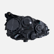 FANCHANTS left halogen headlight assembly for Volkswagen Golf 7 2013-2017, rear view for housing, covers and mounting-point comparison
