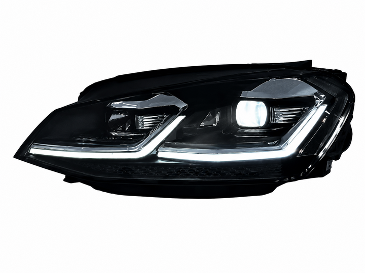 Volkswagen Golf 7 2013-2017 upgrade headlight ZH-GF-13 upgraded front view