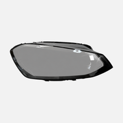 FANCHANTS aftermarket headlight lens for Volkswagen Golf 7 2013-2017, product front view; verify side and corresponding assembly details