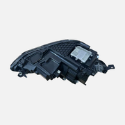 Rear view of FANCHANTS medium-configuration upgrade headlight for Volkswagen Golf 8 2020-2023; compare modules, mounts and housing