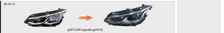 Volkswagen Golf 8 2020–2023 Halogen Upgrade Headlight | ZH-GF-41 catalog product image