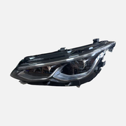 Front view of IQ-configuration headlight in FANCHANTS upgrade catalog for Volkswagen Golf 8 2020-2023; verify optical layout and side