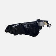 Rear view of IQ-configuration headlight in FANCHANTS upgrade catalog for Volkswagen Golf 8 2020-2023; compare modules, mounts and housing