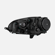 FANCHANTS halogen headlight assembly for Volkswagen Jetta 2009–2011 — rear housing and 6-pin connector view, ZH-JT-01