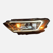 FANCHANTS Volkswagen Jetta 2019–2024 US halogen HIGH-USA headlight assembly front view — ZH-JT-17