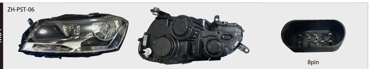 Volkswagen Passat B7 Headlight Assembly, 2012–2015 — ZH-PST-06 catalog product image product image 1