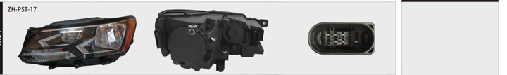 Volkswagen Passat NMS Headlight Assembly, 2016 — ZH-PST-17 catalog product image