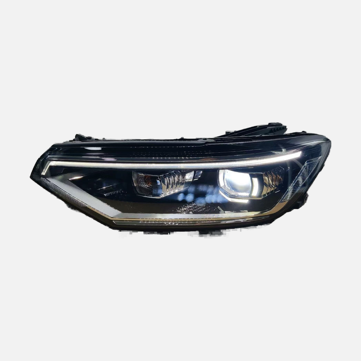 FANCHANTS aftermarket upgrade headlight compatible with Volkswagen Passat B8.5 2020-2024 target configuration front view - ZH-PST-38 product image 1