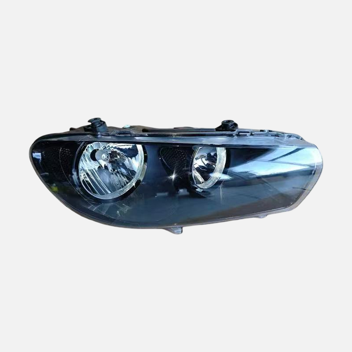 FANCHANTS aftermarket low-configuration headlight assembly compatible with Volkswagen Scirocco, ZH-SC-01, front view