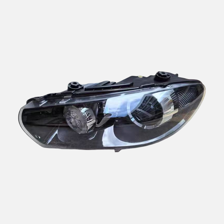 FANCHANTS aftermarket high-configuration headlight assembly compatible with Volkswagen Scirocco, ZH-SC-02, front view