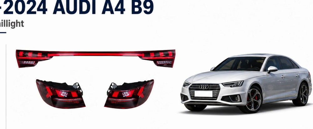 AD-006 Audi A4 B9 Dynamic Full-Width Taillight - product focus