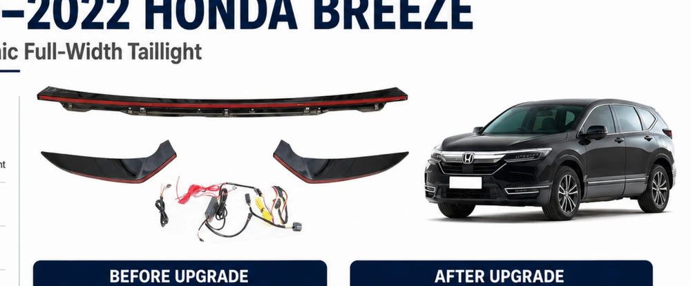 AP-012 Honda Breeze Three-Section Dynamic Full-Width Taillight - product focus
