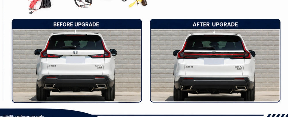 AP-014 Honda CR-V Dynamic Full-Width Taillight - application detail