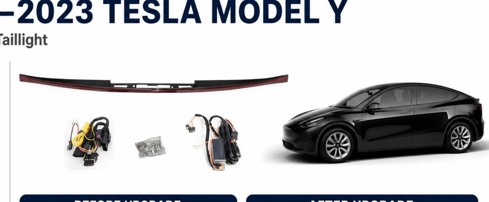 AP-020 Tesla Model Y Dynamic Full-Width Taillight - product focus