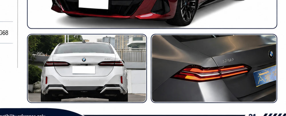 AP-031 BMW 5 Series G68 Taillight Assembly - application detail
