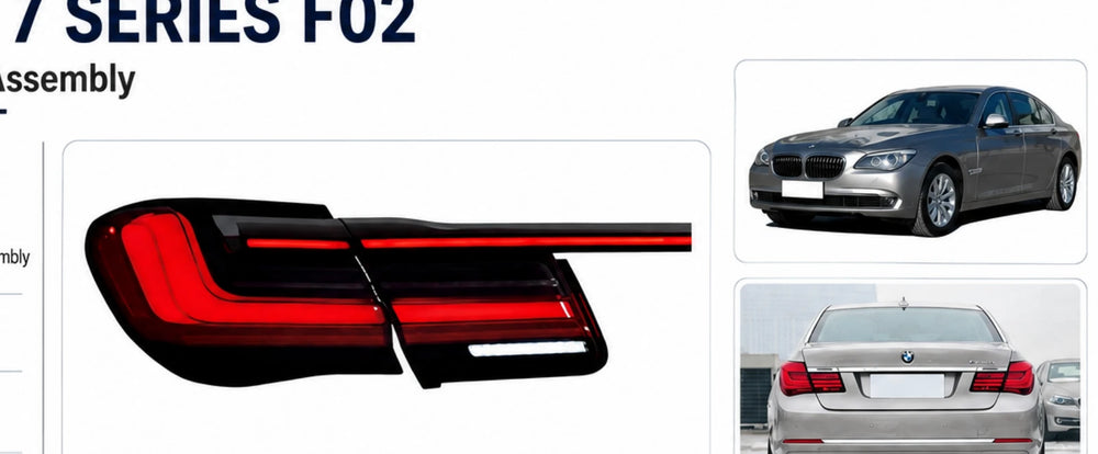 AP-033 BMW 7 Series F02 Full-Width Taillight Assembly - product focus