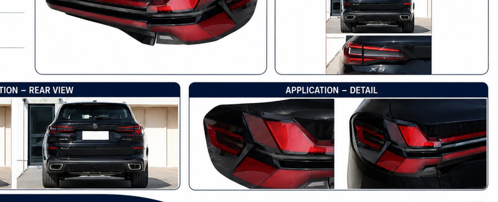 AP-035 BMW X5 G05 LCI Rear Taillight Assembly - application detail