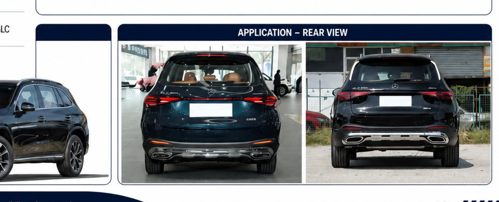 AP-042 Mercedes-Benz GLC Dynamic Full-Width Taillight - application detail