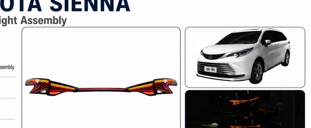 AP-045 Toyota Sienna Century-Wing Taillight Assembly - product focus
