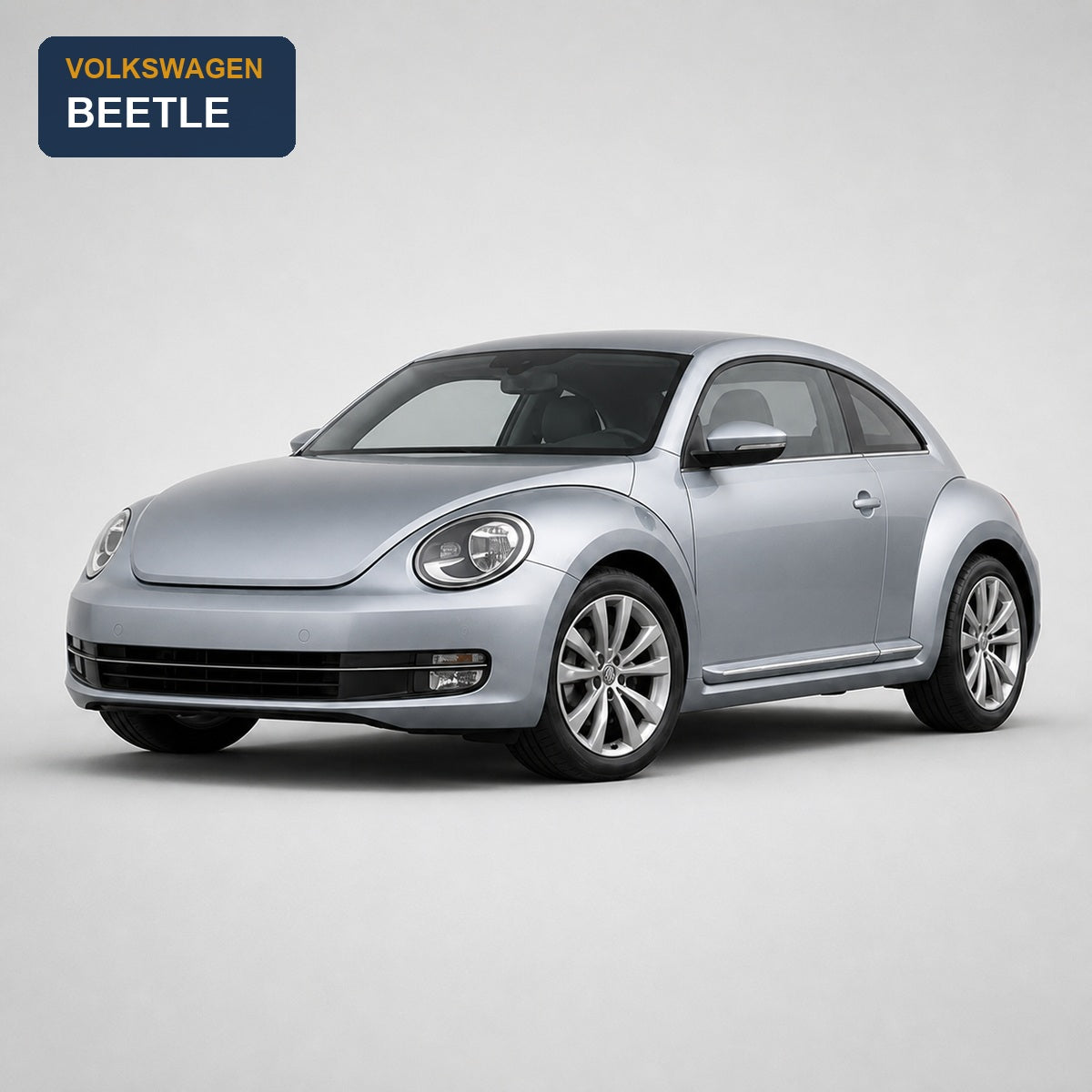 Volkswagen Beetle vehicle, front three-quarter view