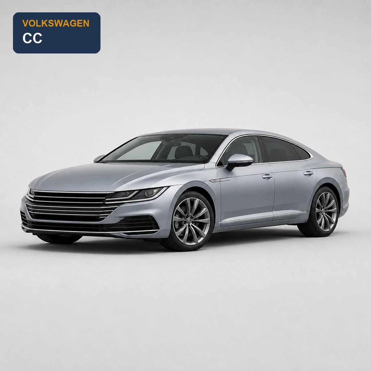 Volkswagen CC vehicle, front three-quarter view