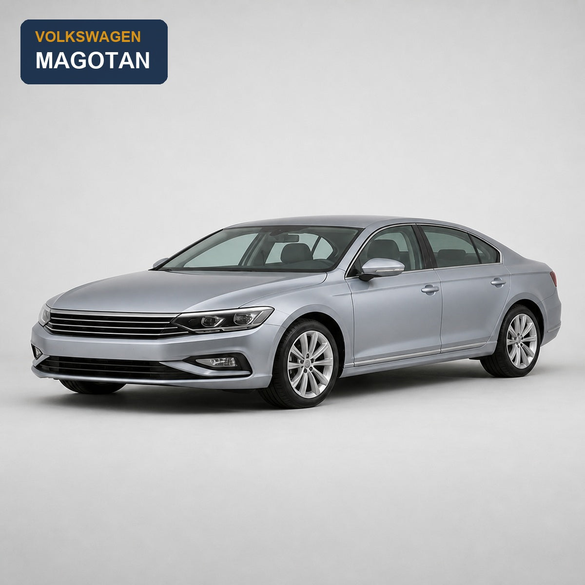 Volkswagen Magotan vehicle, front three-quarter view
