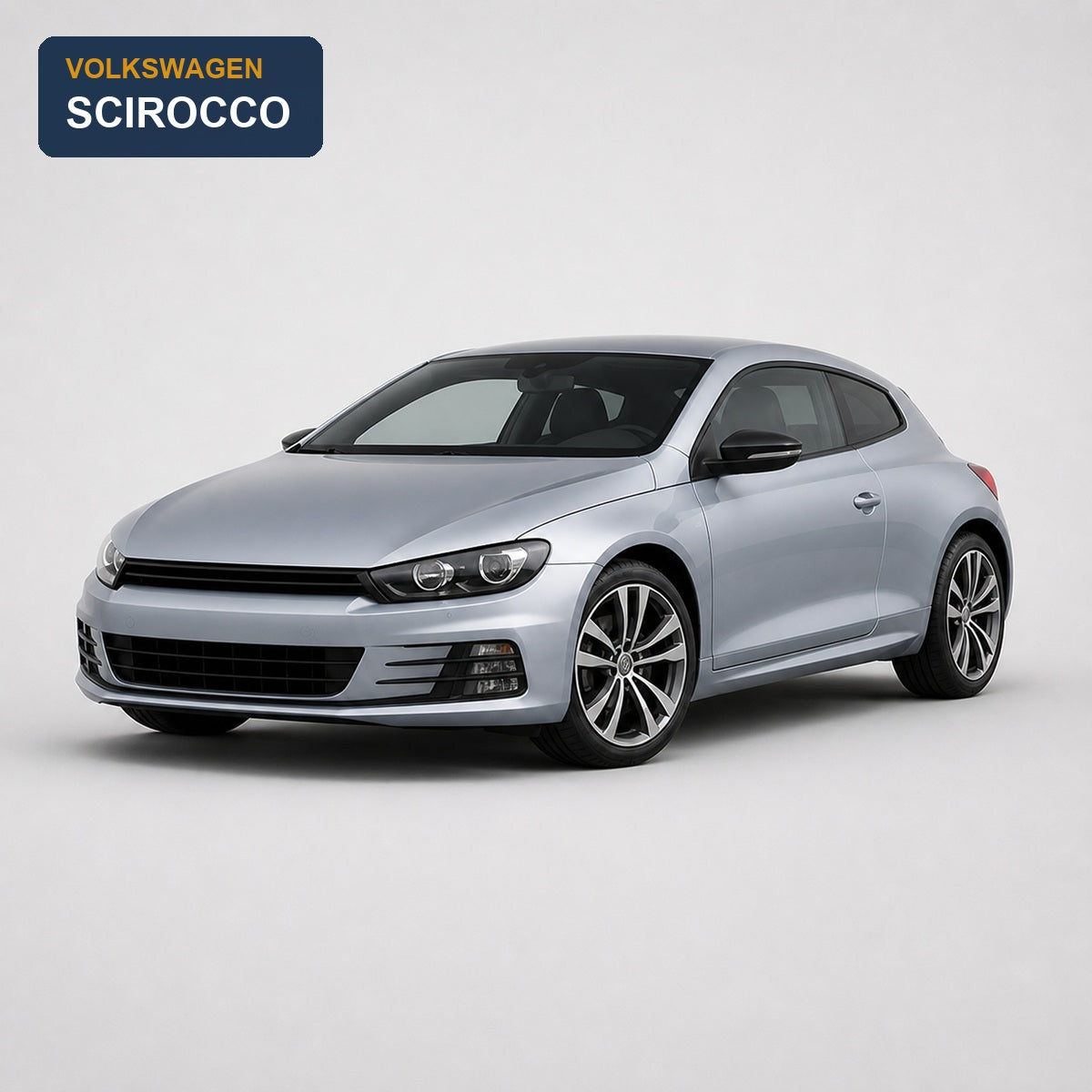 Volkswagen Scirocco vehicle, front three-quarter view